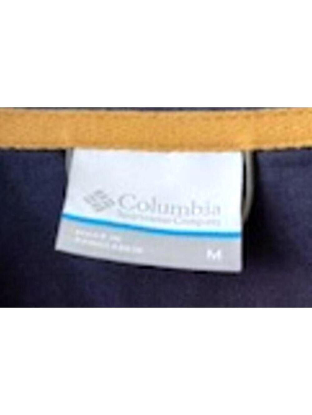 Columbia Men's Medium Blue Fleece Jacket with Chest Pockets - Picture 3 of 4
